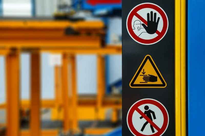 Safety Signage Awareness For Manufacturing